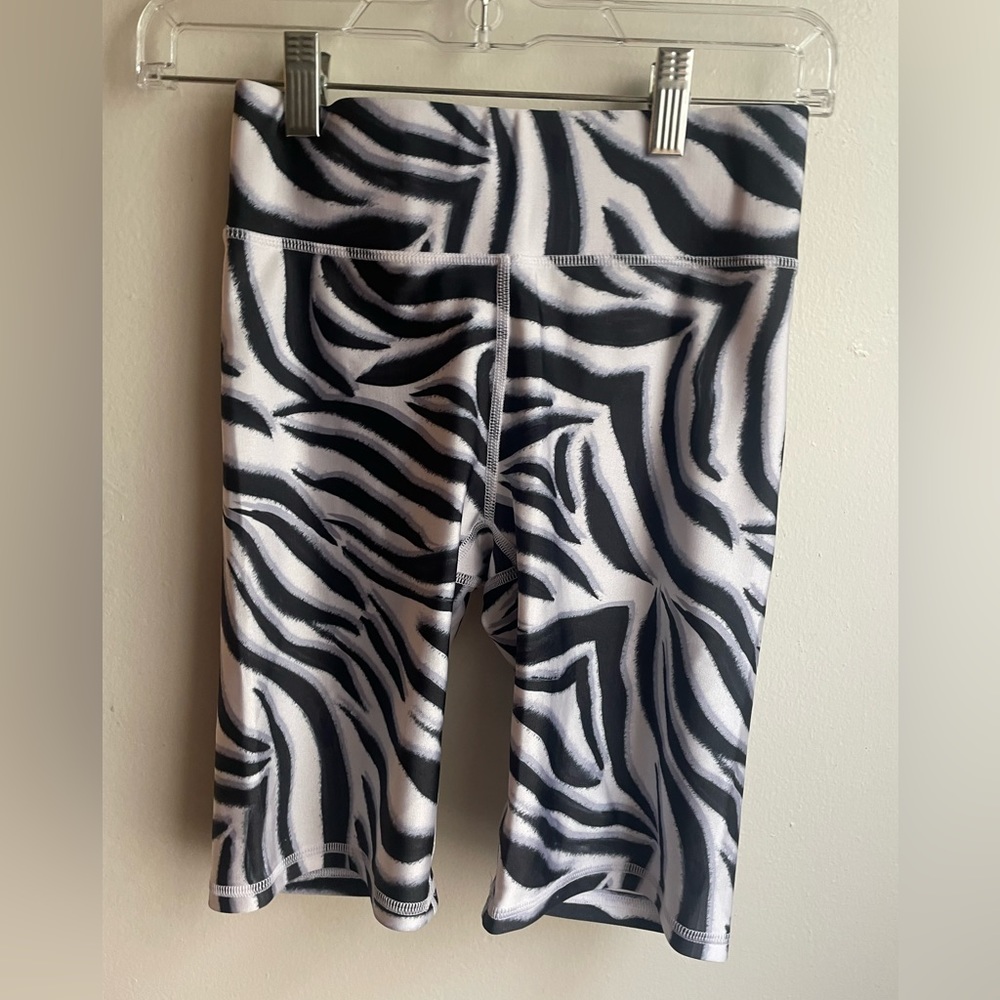 Terez Zebra Print Bike Shorts - Picture 2 of 3